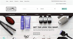 Desktop Screenshot of hairsupplies.com.au